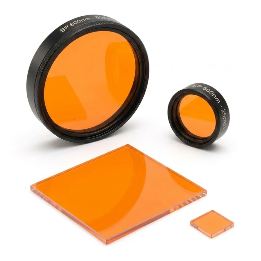 600nm Bandpass Filter