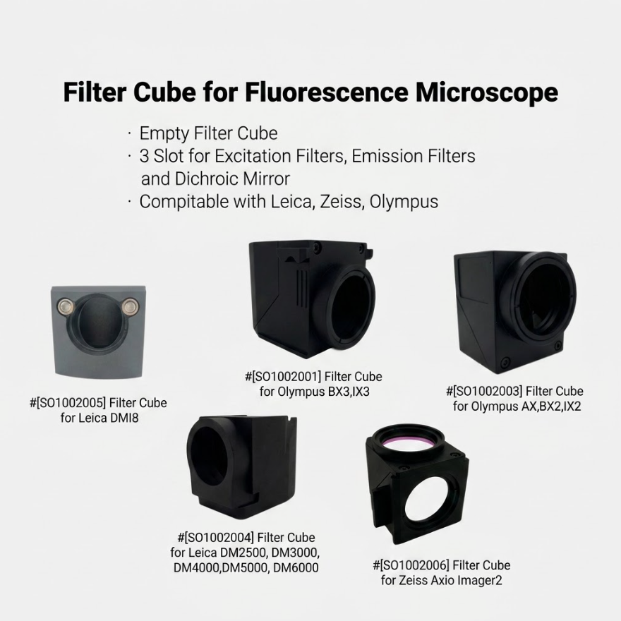 Filter Cubes (Filters not installed)