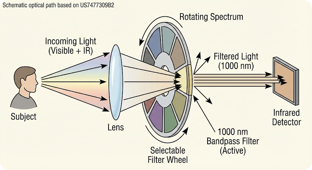 US7477309B2 - Infrared camera system and method