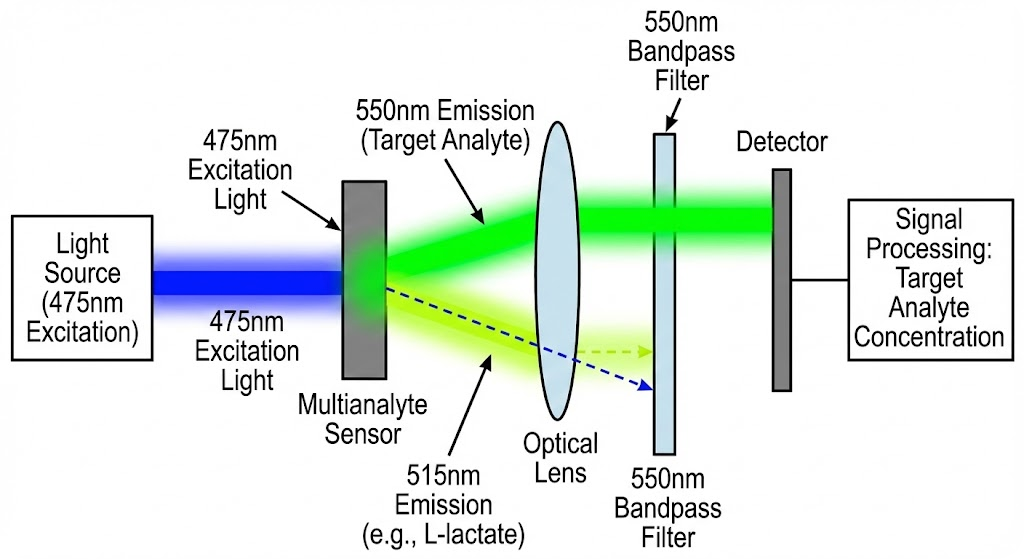 US20060078908A1 - Multianalyte sensor