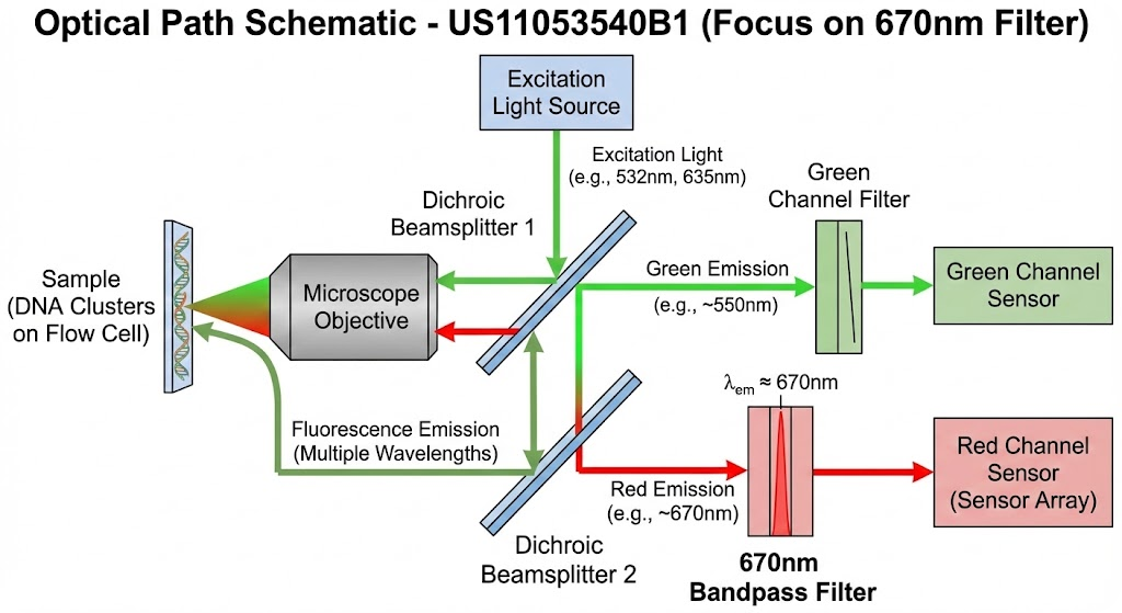 US11053540B1 - High performance fluorescence imaging module