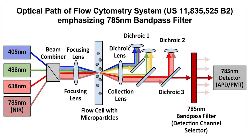 US 11,835,525 B2 - Multi-spectral microparticle-fluorescence photon cytometry