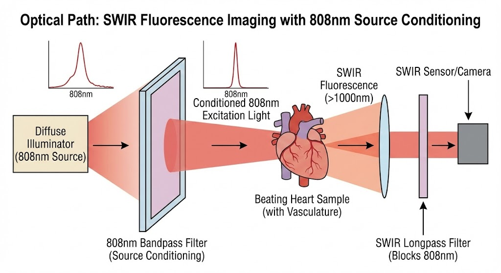 US10996170B2 - Device and Method for Imaging Shortwave Infrared Fluorescence
