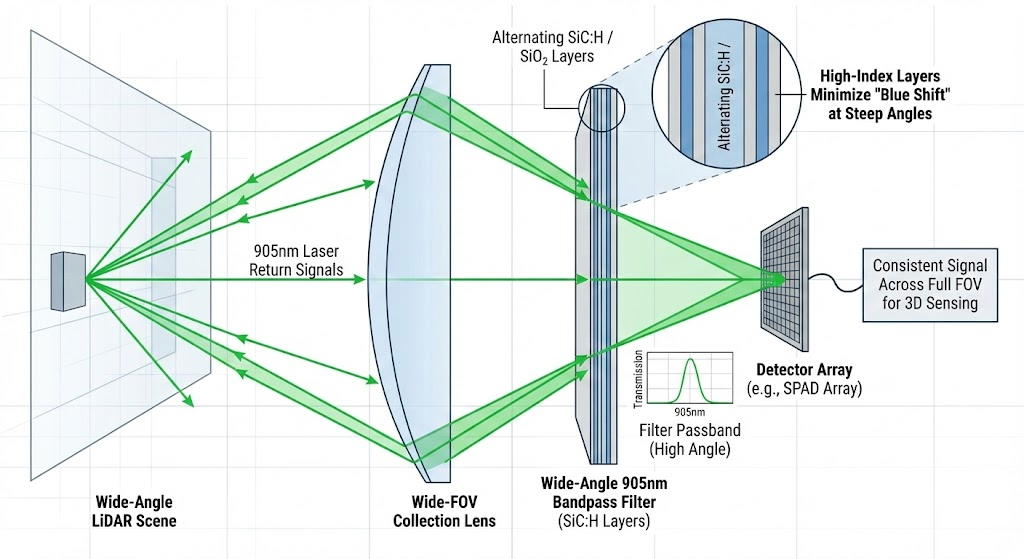 US 2025/0208328 A1 - Optical Filters with Hydrogenated Silicon Carbide
