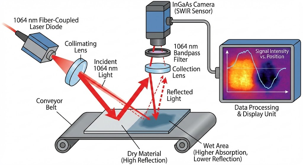 BP1064-100 Bandpass Filter - Moisture Detection