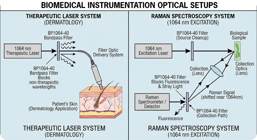 BP1064-40 Bandpass Filter - Biomedical Instrumentation