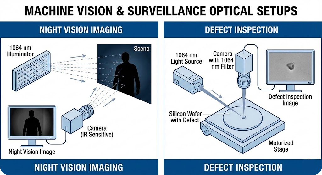 BP1064-40 Bandpass Filter - Machine Vision & Surveillance