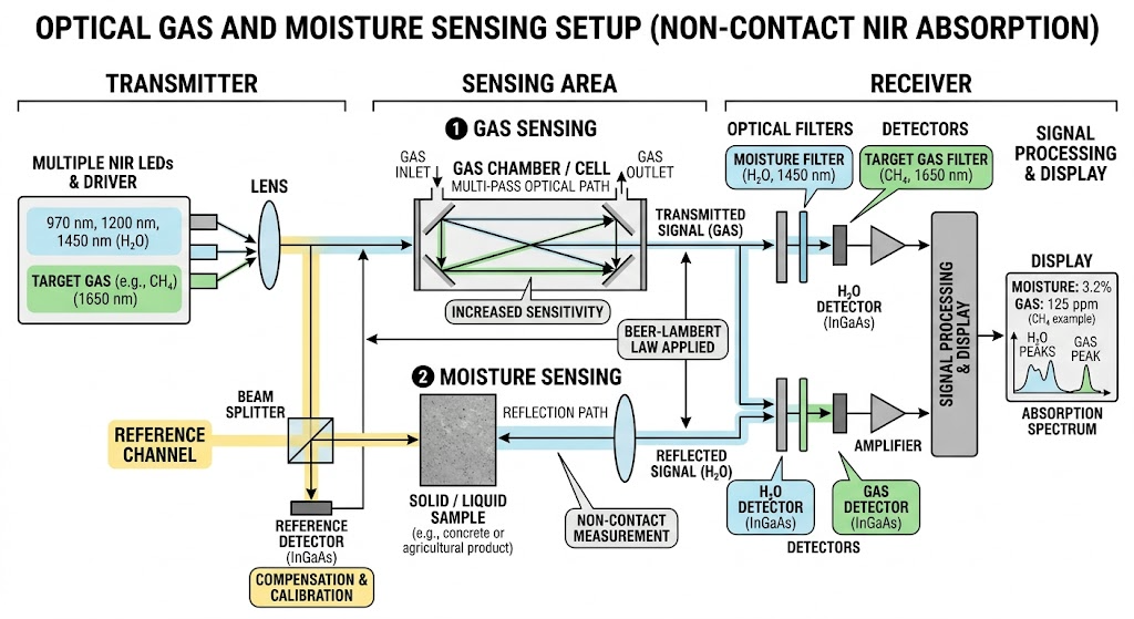 BP1610-60 Bandpass Filter - Optical Gas and Moisture Sensing