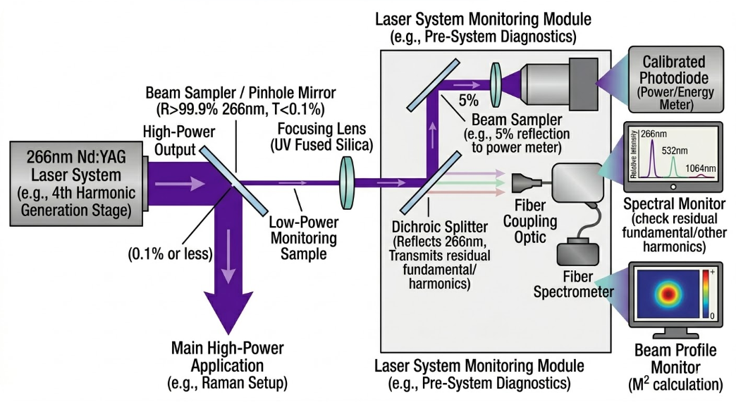 BP266-20 Bandpass Filter - Laser System Monitoring