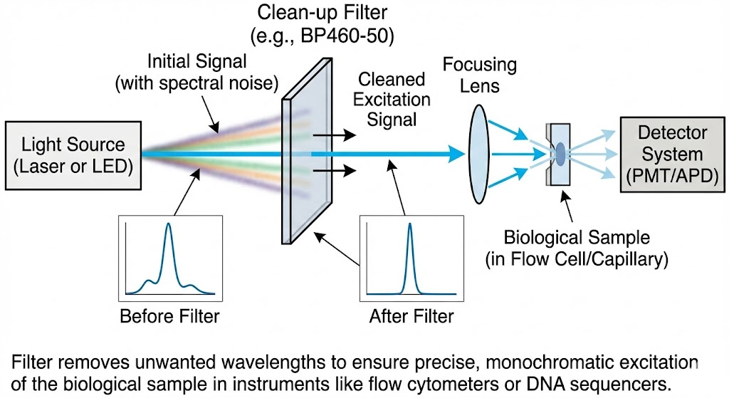 BP460-50 Bandpass Filter - Biomedical Instrumentation