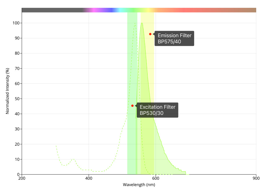 #[SO3140112] 필터 세트 - 예:BP530/30nm, 예:BP575/40nm