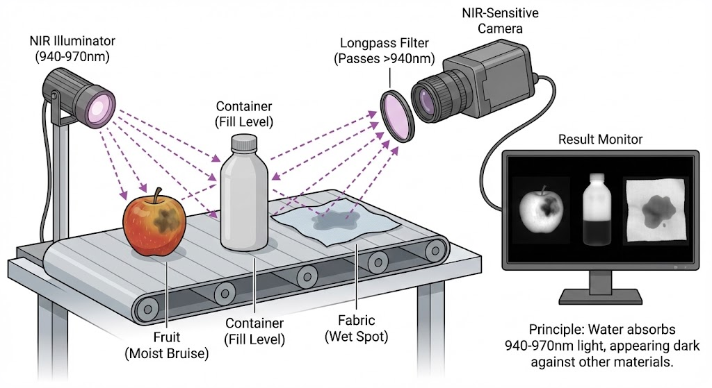 LP940 Longpass Filter - Moisture Detection