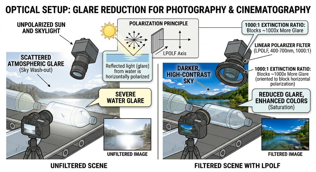 Linear Polarizer Filters (LPOLF) - Photography and Cinematography