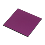 Purple square tile on a white background
