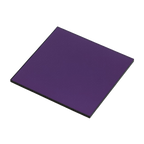 Purple square tile on a white background