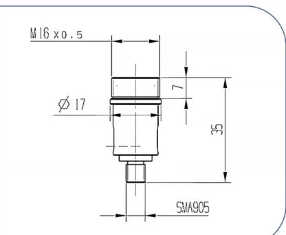 f=20mm SMAコリメータ